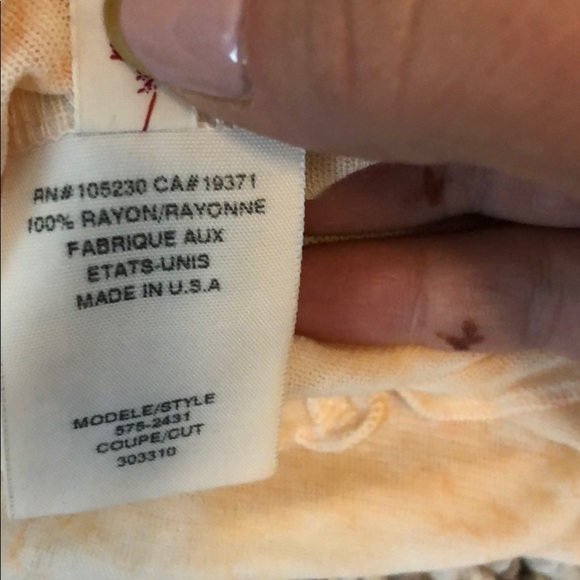 Shear orange top - Picture 6 of 7